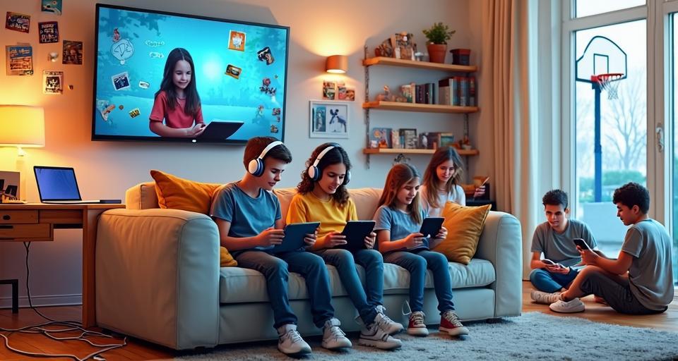 美國青少年上網率翻倍,YouTube和TikTok成為首選