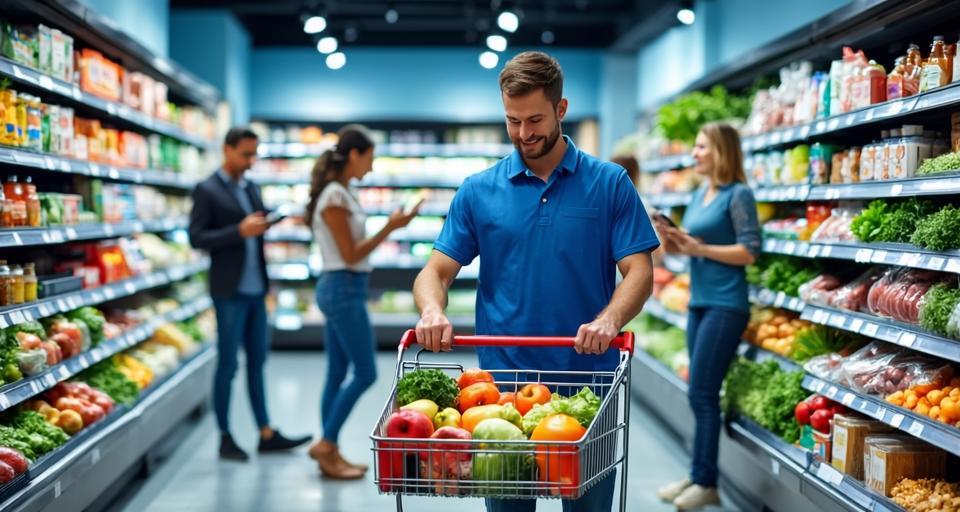 3月美國在線雜貨銷售額同比增長21%，連續八個月超過95億美元