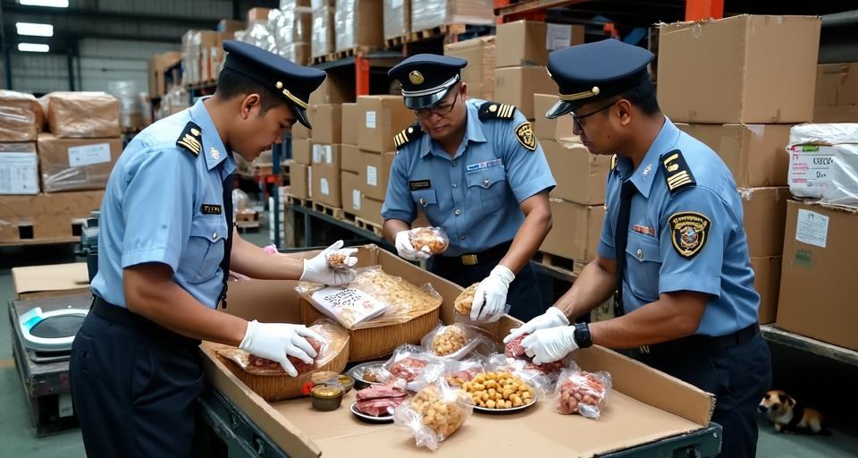 印尼查獲3萬多件違規(guī)食品