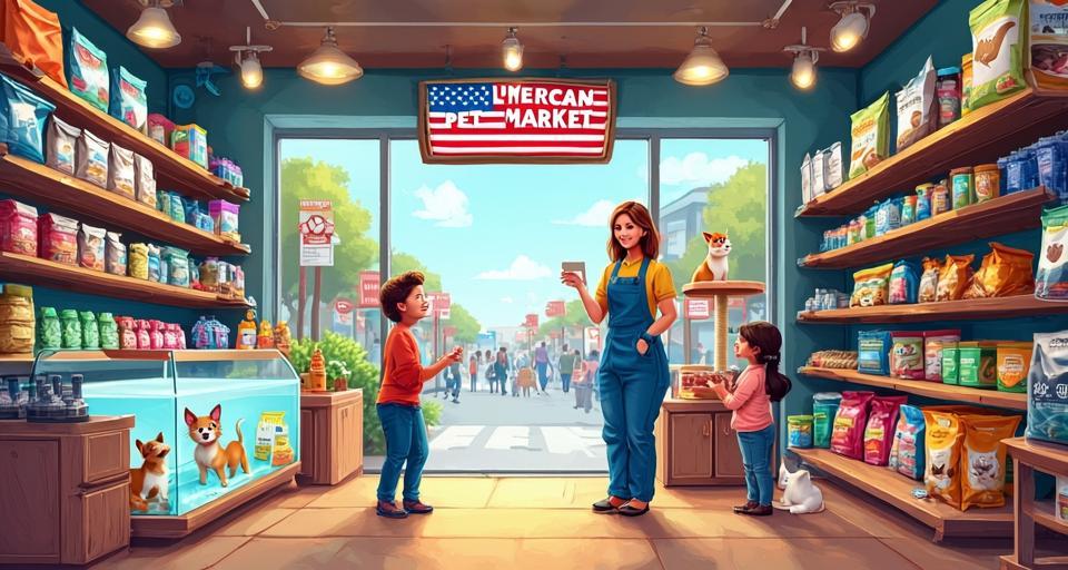 美國寵物市場2024年銷售額達1520億美元，增長3.4%