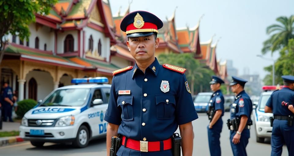 泰國警方查獲5230萬泰銖假冒商品，兩名中國男子被捕