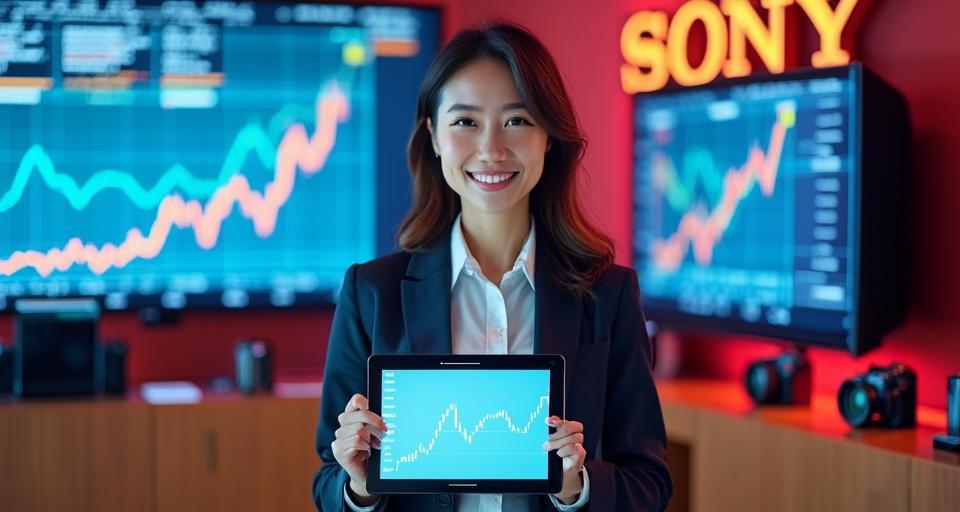 索尼股價連續兩日上漲，一季報公布后漲6%