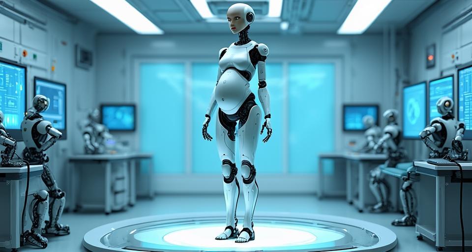 全球首款“懷孕機器人”有望一年內面世