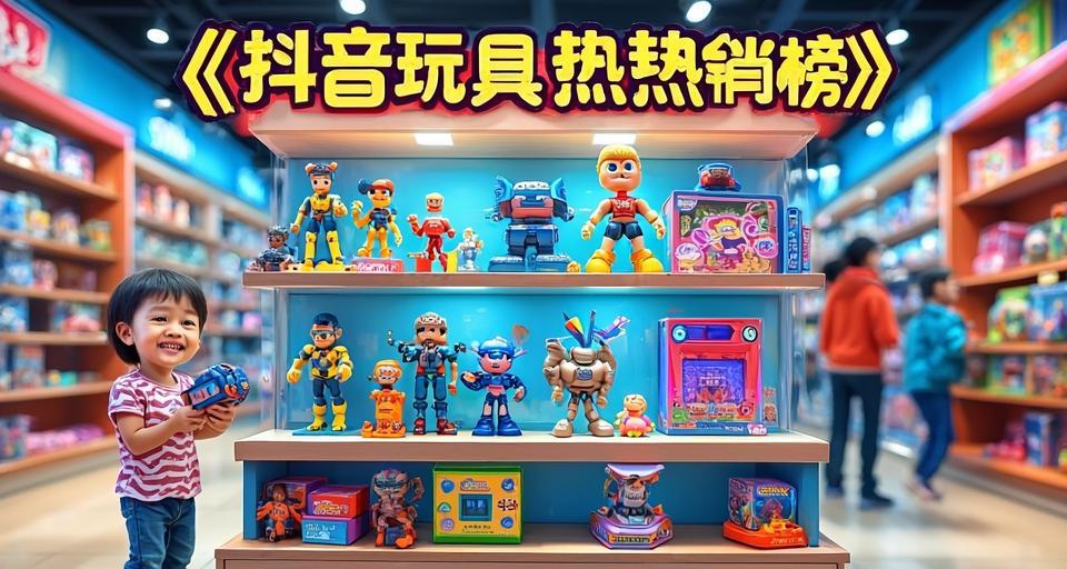 7月抖音玩具熱銷榜：水槍稱霸戶外市場，潮流新品紛紛亮相