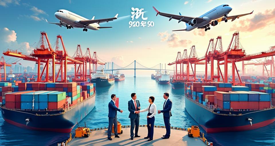 前7月三項指標超全國均值 浙江外貿開拓新市場新領域