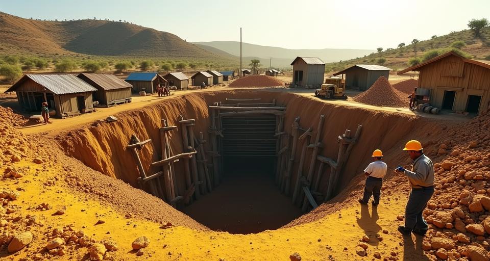 南非首個(gè)新地下金礦15年來(lái)將明年投產(chǎn)