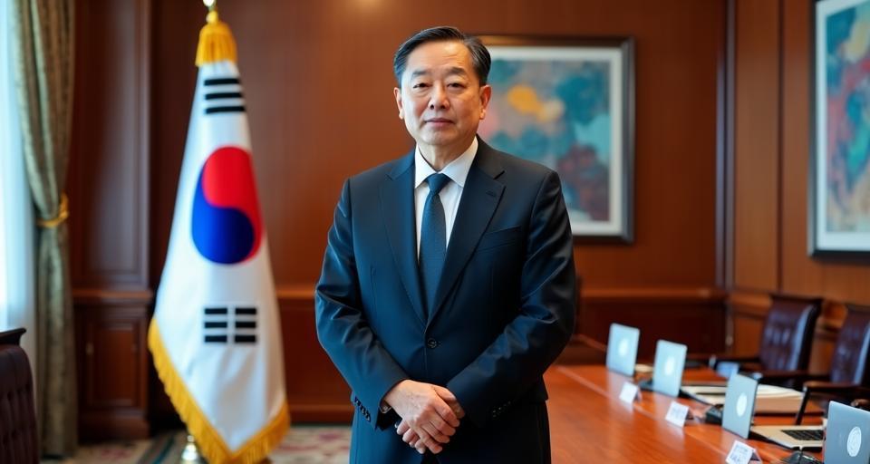 韓正會見韓國總統特使樸炳錫