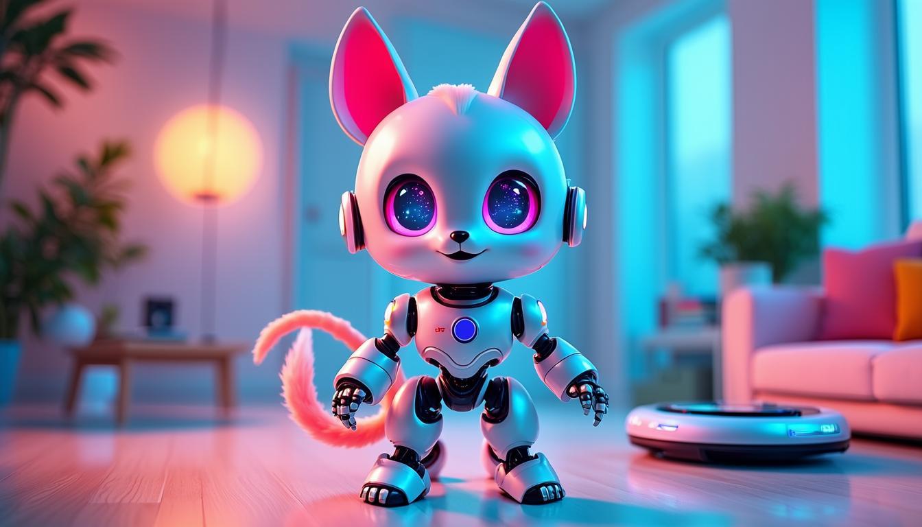 中國AI萌寵機器人驚艷CES:Ropet以"生命感"設計斬獲60億曝光