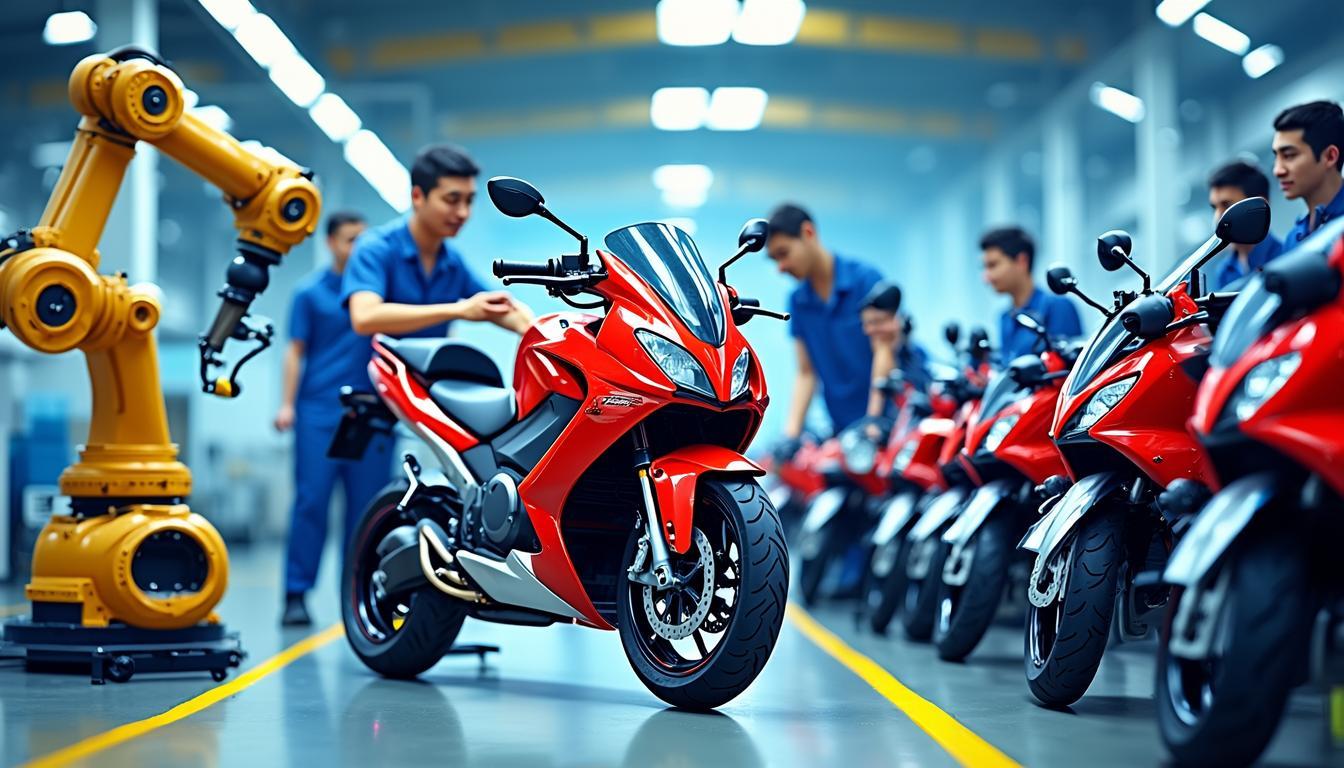 8月我國摩托車產銷同比小幅增長,外貿出口延續增長韌性