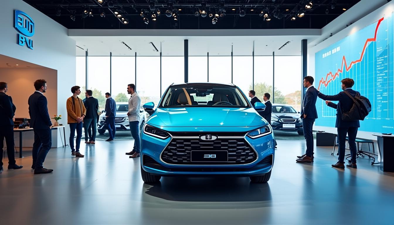 比亞迪歐洲銷量再超特斯拉 歐洲車市電動化加速