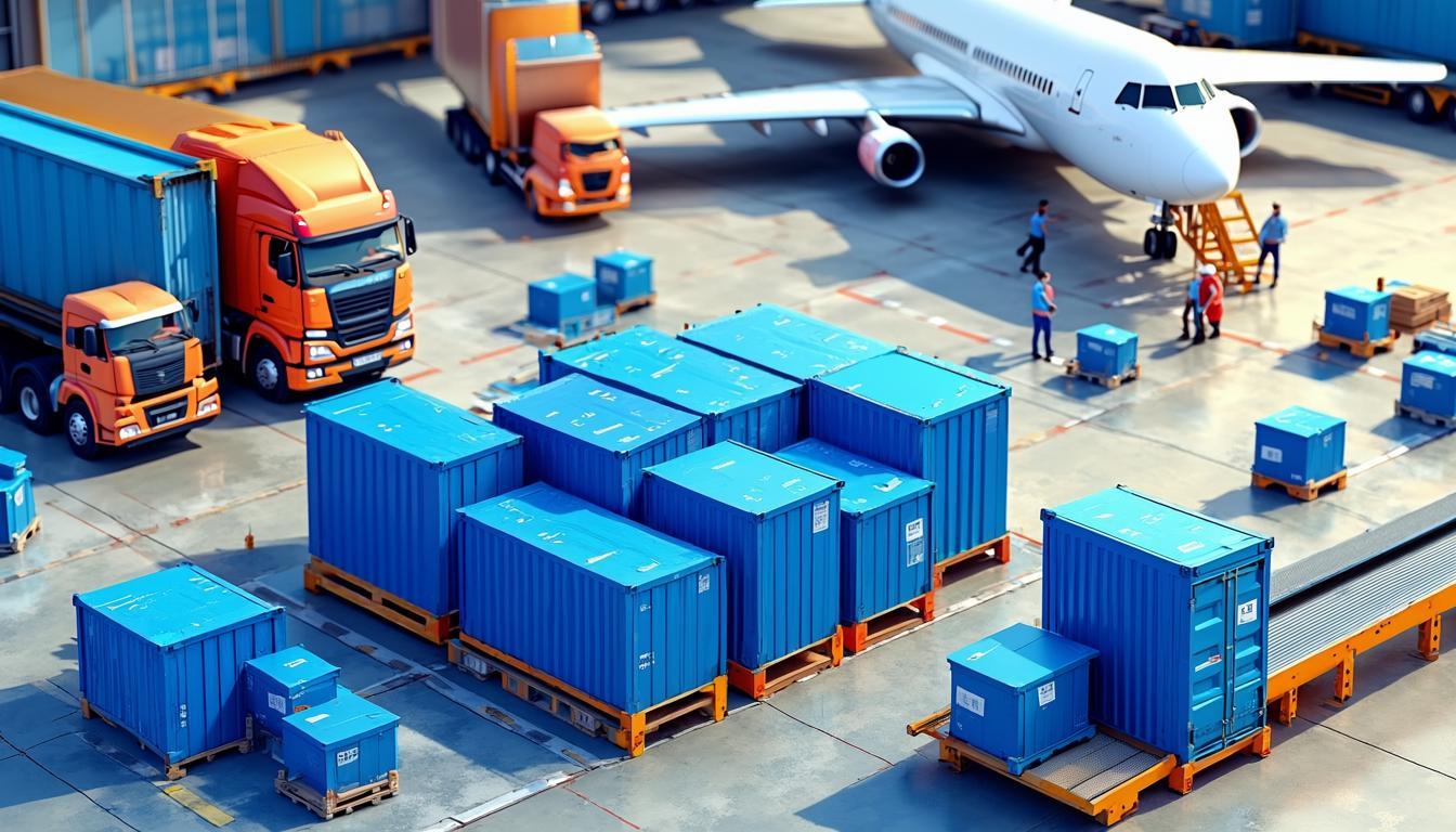 花湖機場國慶貨郵量創歷史新高,國際樞紐能級躍升