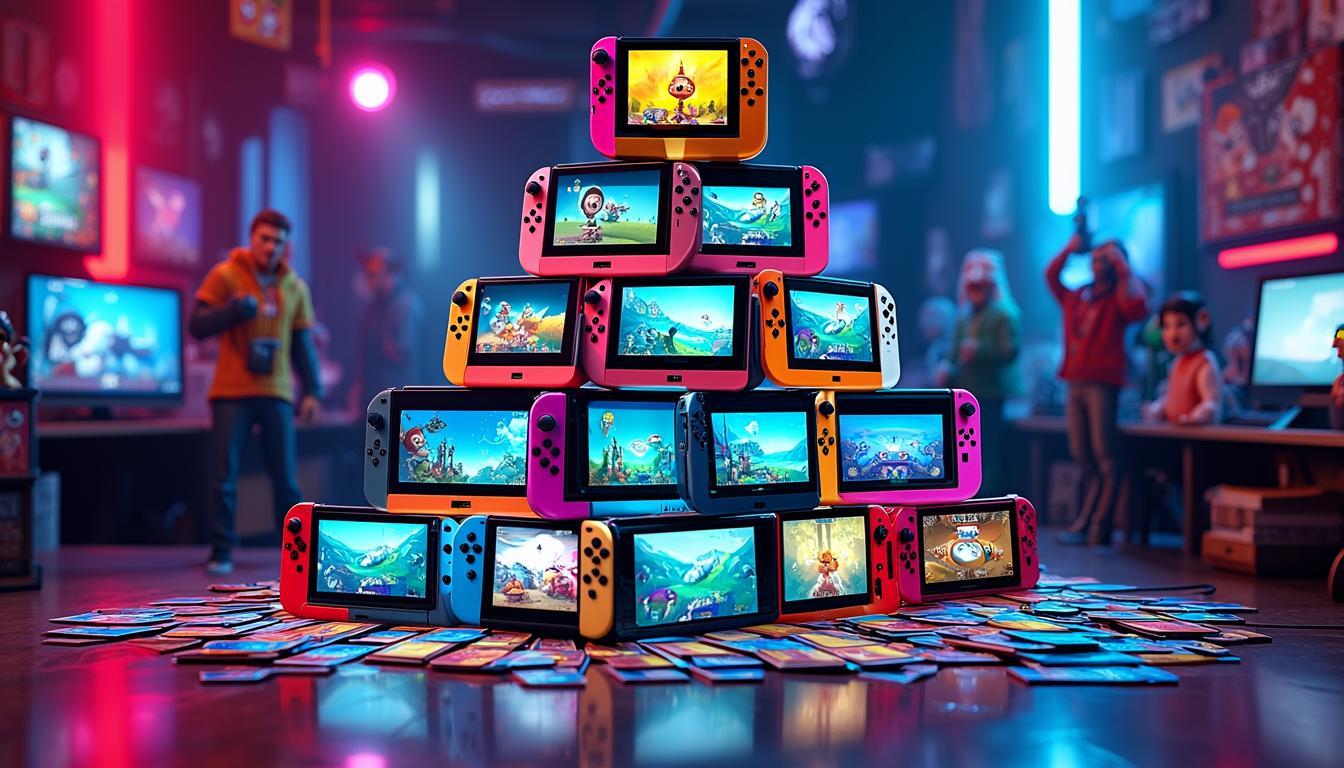 任天堂Switch 2累計銷量突破千萬 游戲軟件表現強勁